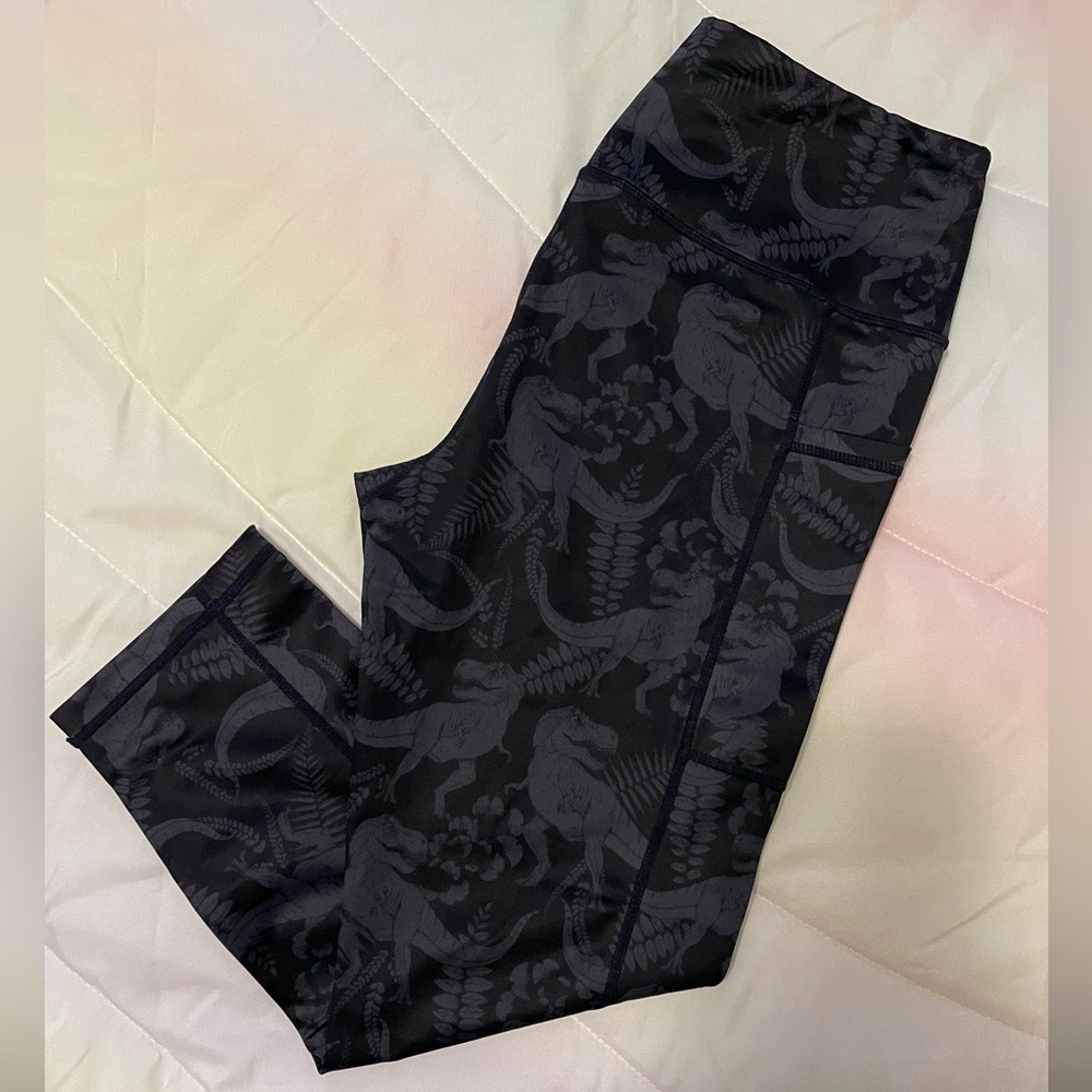 EUC CVG Dinosaur Capris - Medium